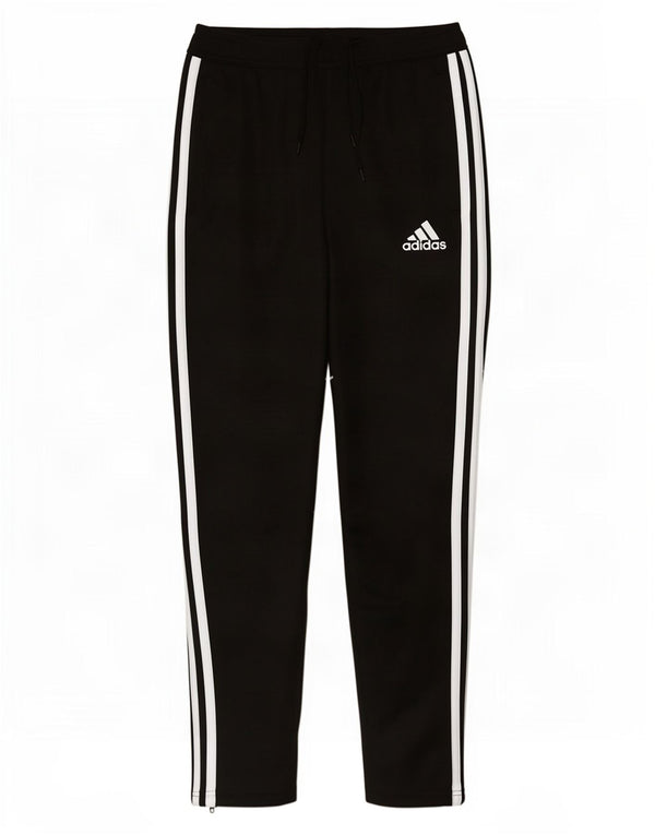 Pantaloni de trening Adidas pentru bărbați, poliester negru mic