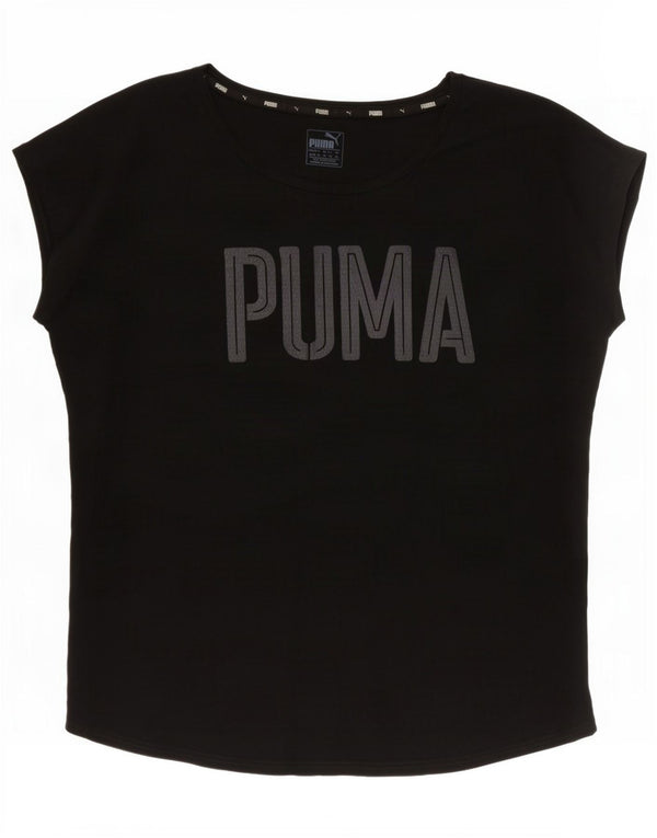 Tricou grafic Puma pentru femei Top UK 16 Large Black