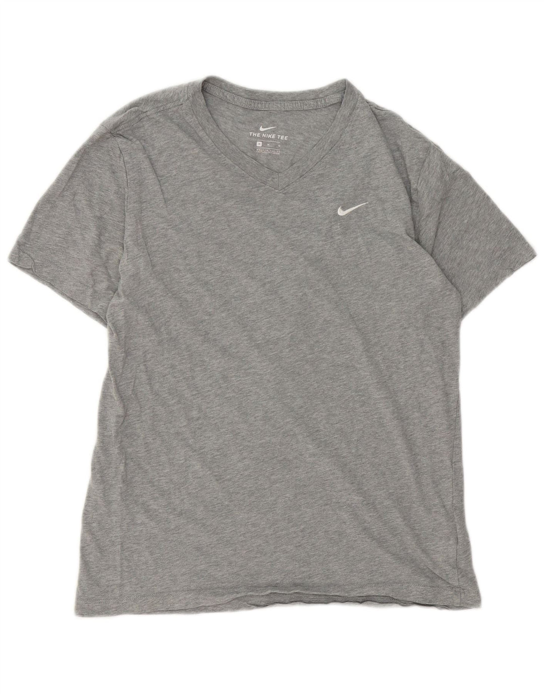 Tricou pentru bărbați Nike Top mediu gri bumbac cu pete