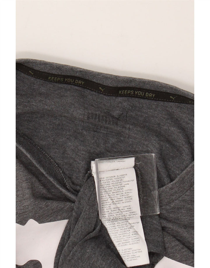 Tricou grafic pentru bărbați Puma Top XL poliester gri