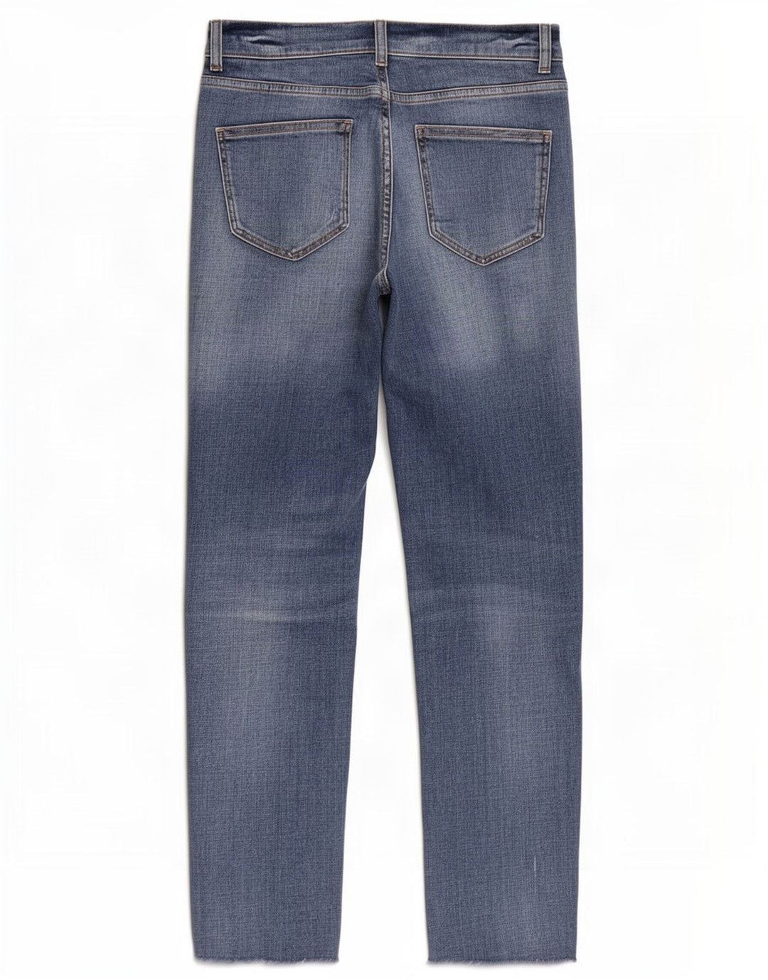 Massimo Dutti Blugi slim pentru femei distressed EU 38 Small W28 L27 Blue