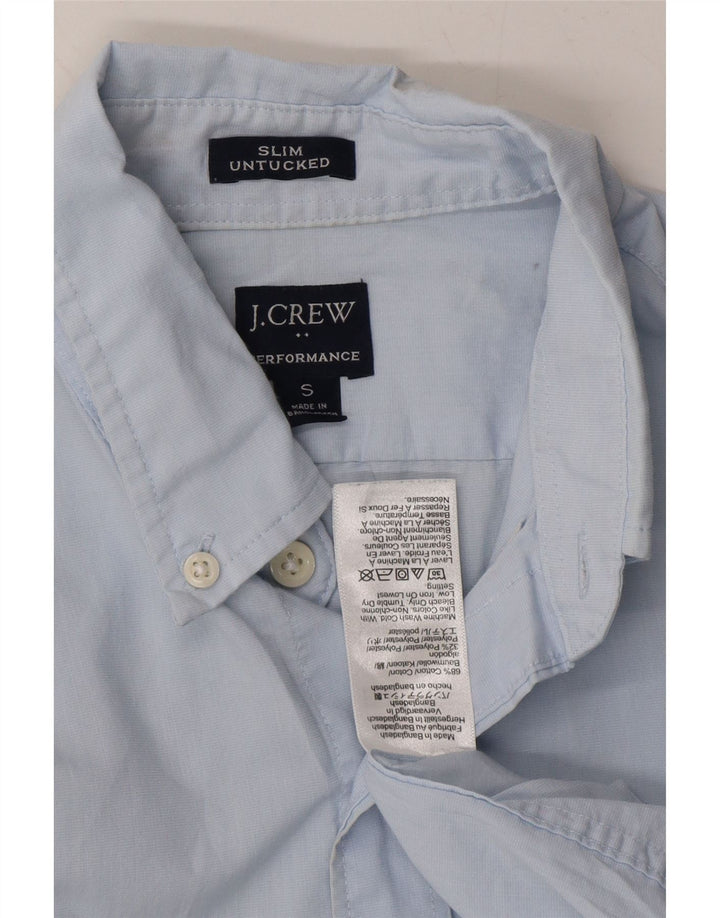 J. CREW Mens Slim Shirt Small Blue Cotton Vintage J. Crew and Second-Hand J. Crew from Messina Hembry 