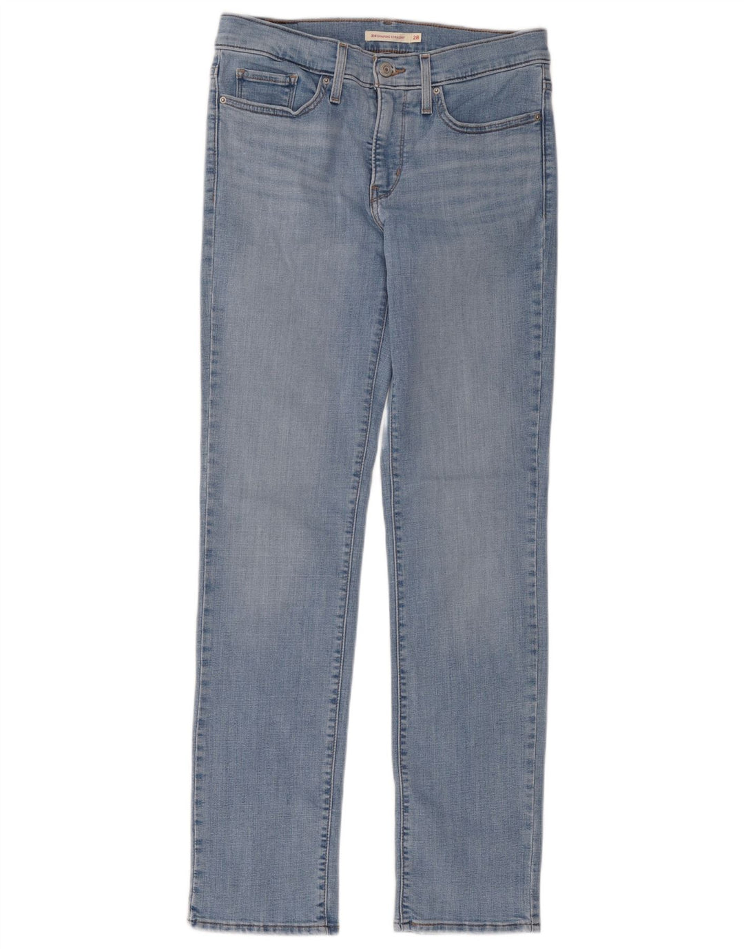 Blugi drepți modelați 314 Levi's pentru femei L28 L32 Bumbac albastru