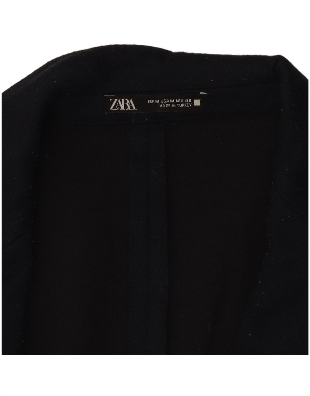 Jachetă blazer pentru bărbați Zara, cu 2 nasturi, UK 38 Mediu, bleumarin, poliester
