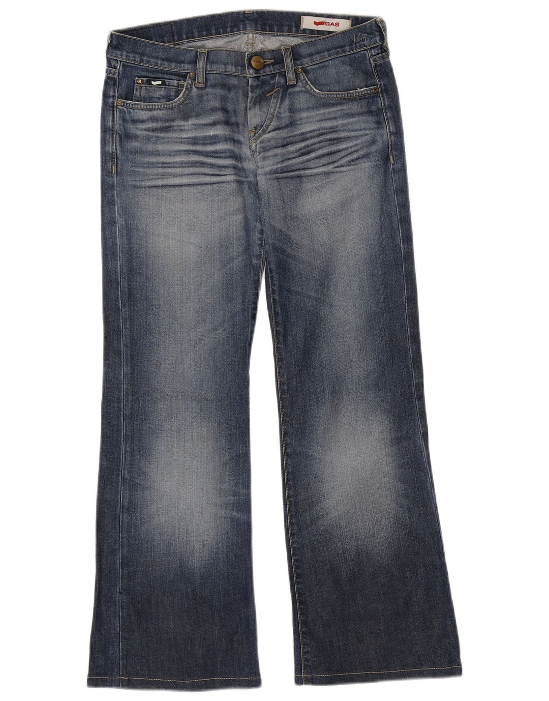 Blugi Gas Womens Bootcut W28 L29 Bumbac Albastru