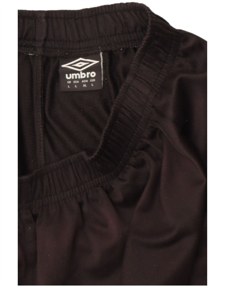 Pantaloni scurți sport Umbro pentru bărbați, mari, negri