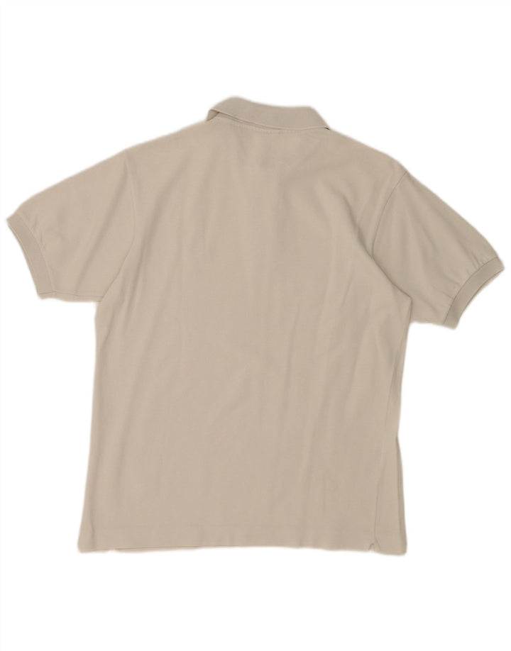 Tricou polo pentru bărbați LACOSTE Mărimea 3 Bumbac alb mic