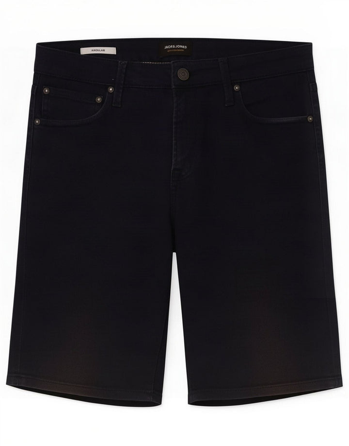 Jack & Jones Mens Regular Denim Shorts Medium W30 Bleumarin Bumbac