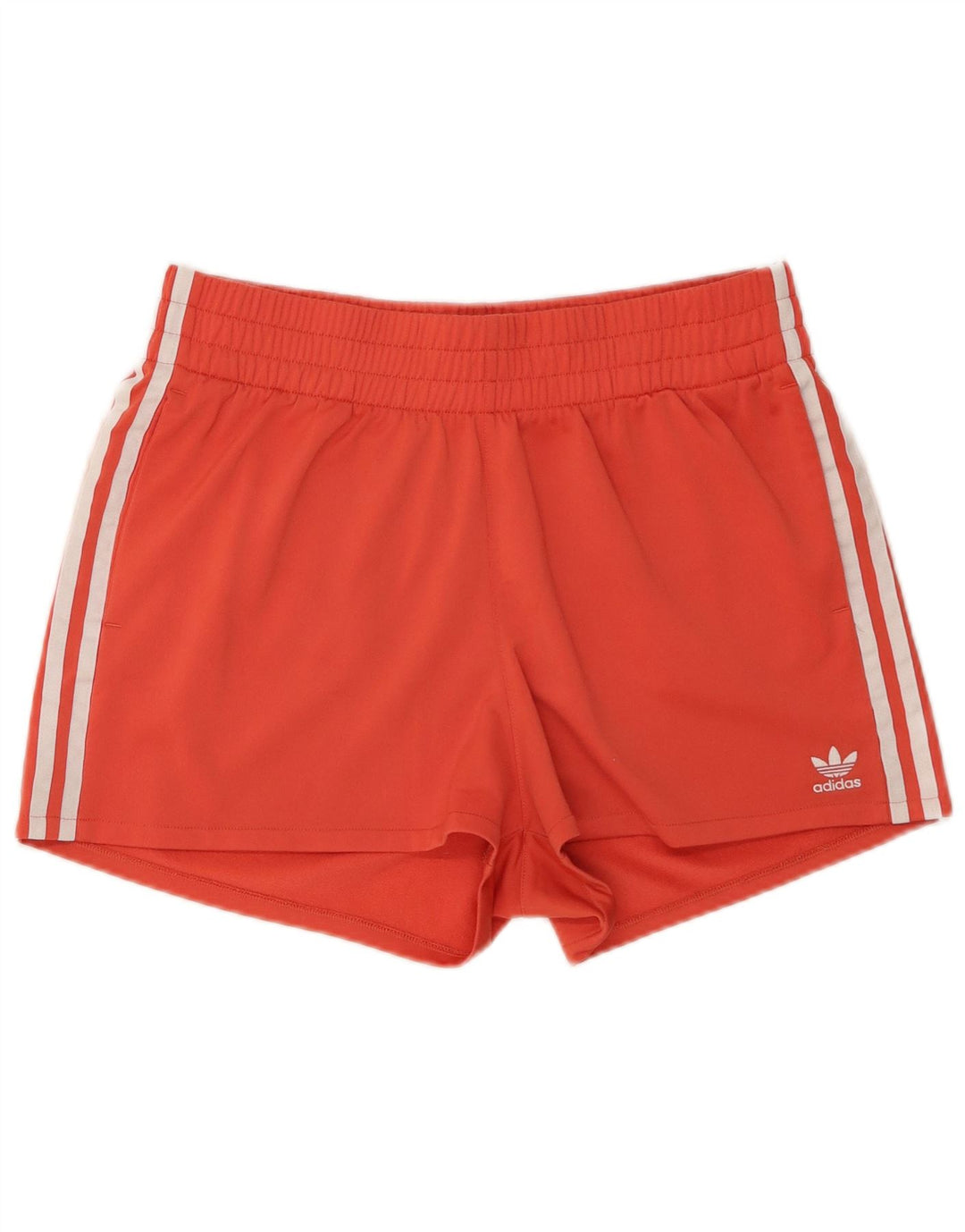 Pantaloni scurți sport Adidas pentru femei UK 18 XL Portocaliu poliester