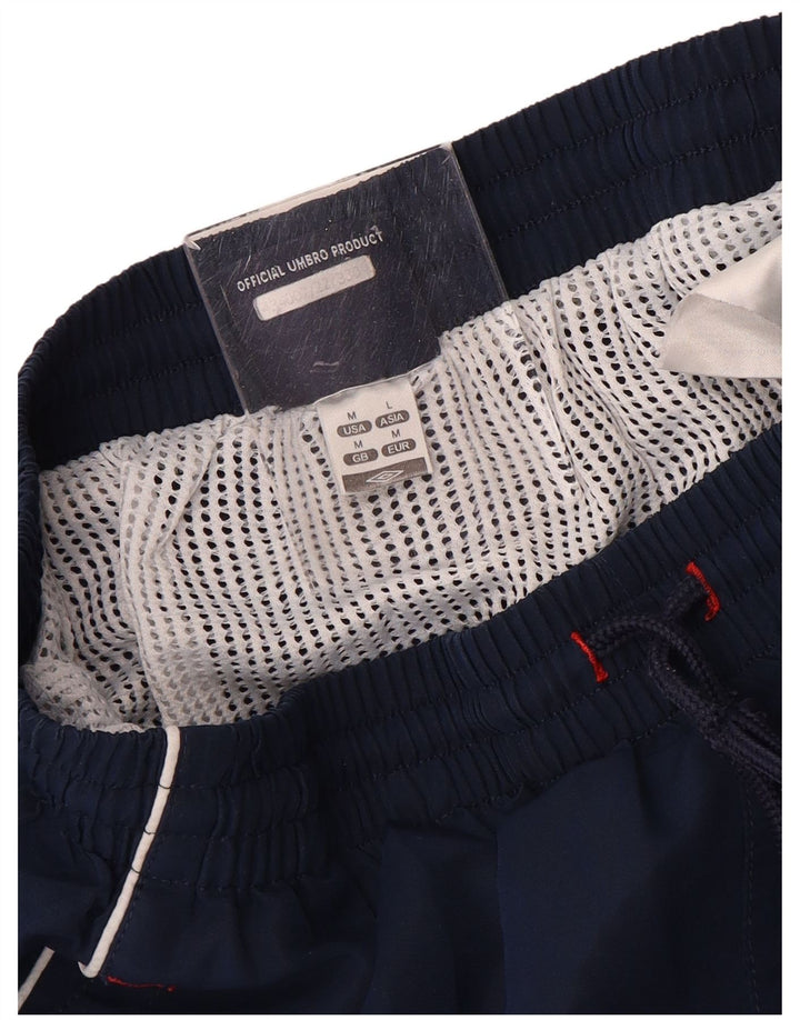 Pantaloni scurți de înot grafic pentru bărbați Umbro, albastru bleumarin mediu
