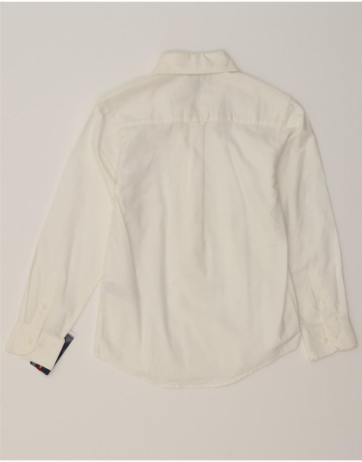 IZOD Boys Shirt 9-10 Years White Cotton Vintage Izod and Second-Hand Izod from Messina Hembry 