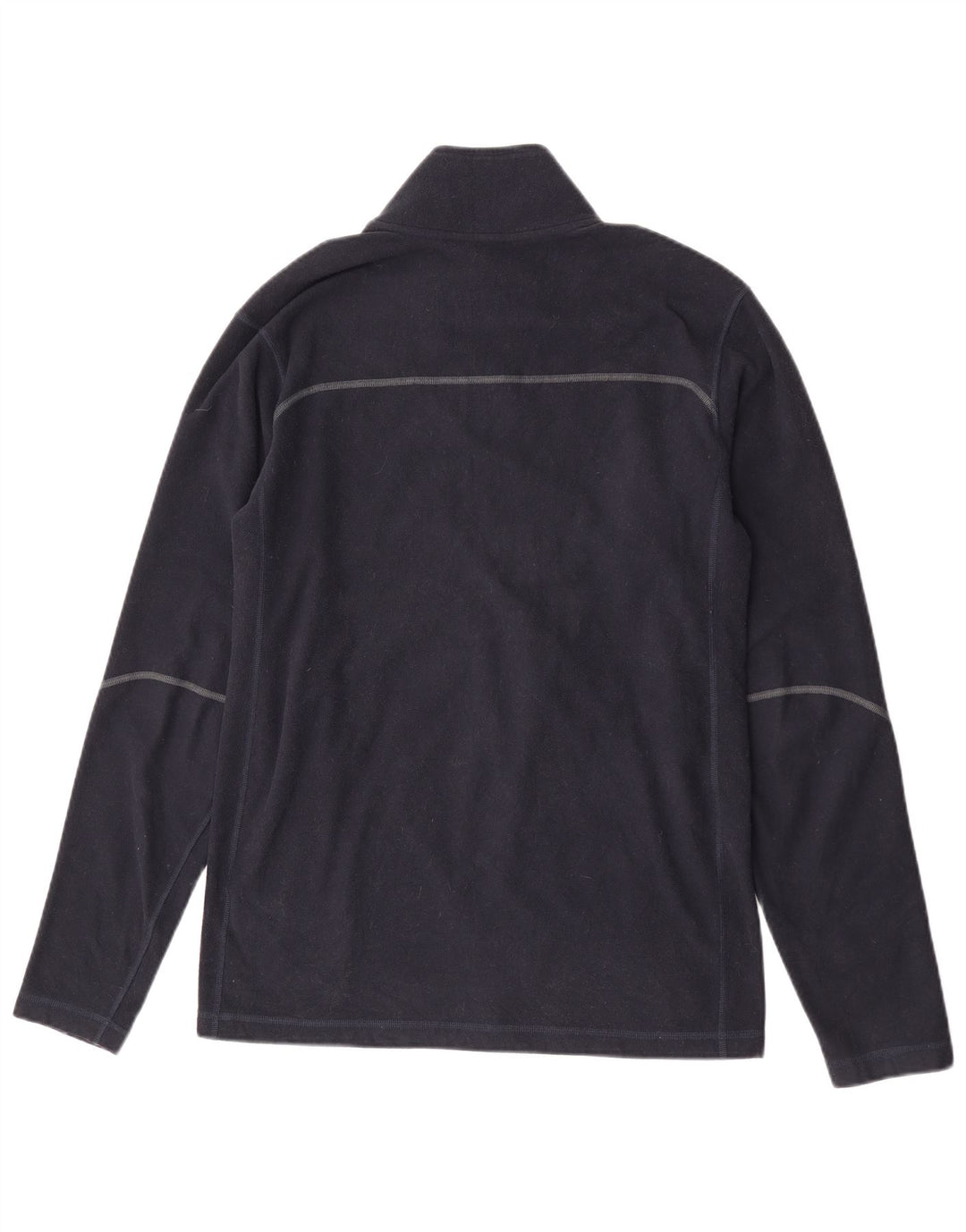Pulover Nike pentru bărbați Therma-Fit, cu fermoar și gât, poliester, albastru, mediu