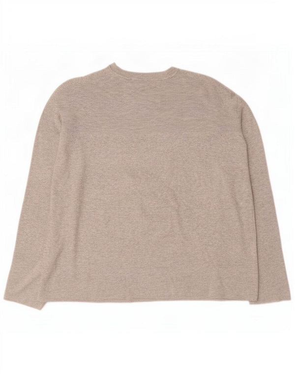 Marks & Spencer Pulover supradimensionat pentru femei cu decolteu rotund, UK 16, mare, gri