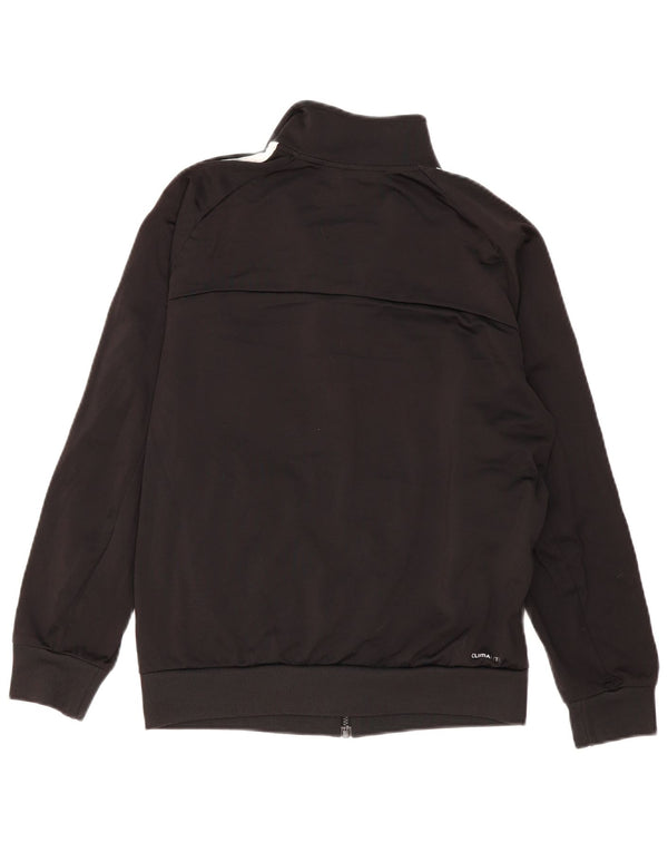 Adidas Mens Climalite Trening Top Jacket UK 38/40 Medium Black Poliester