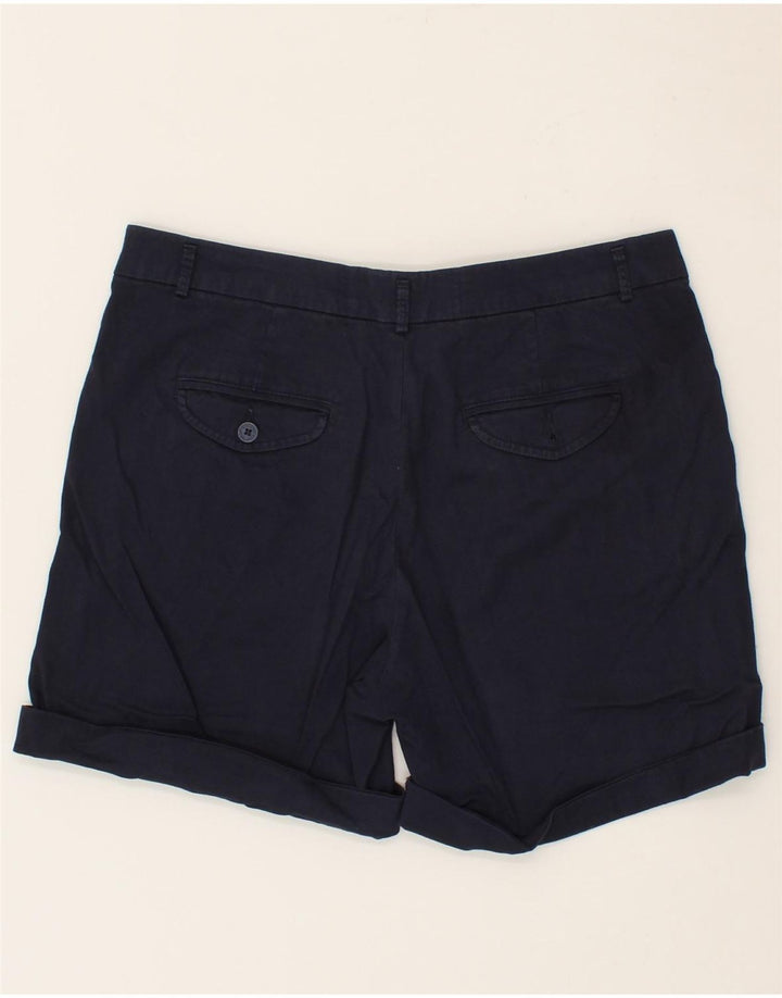 BENETTON Womens Chino Shorts W34 Large  Navy Blue Vintage Benetton and Second-Hand Benetton from Messina Hembry 