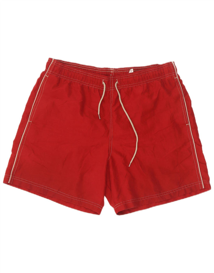 Marks & Spencer Pantaloni scurți de înot pentru bărbați din poliester roșu mare