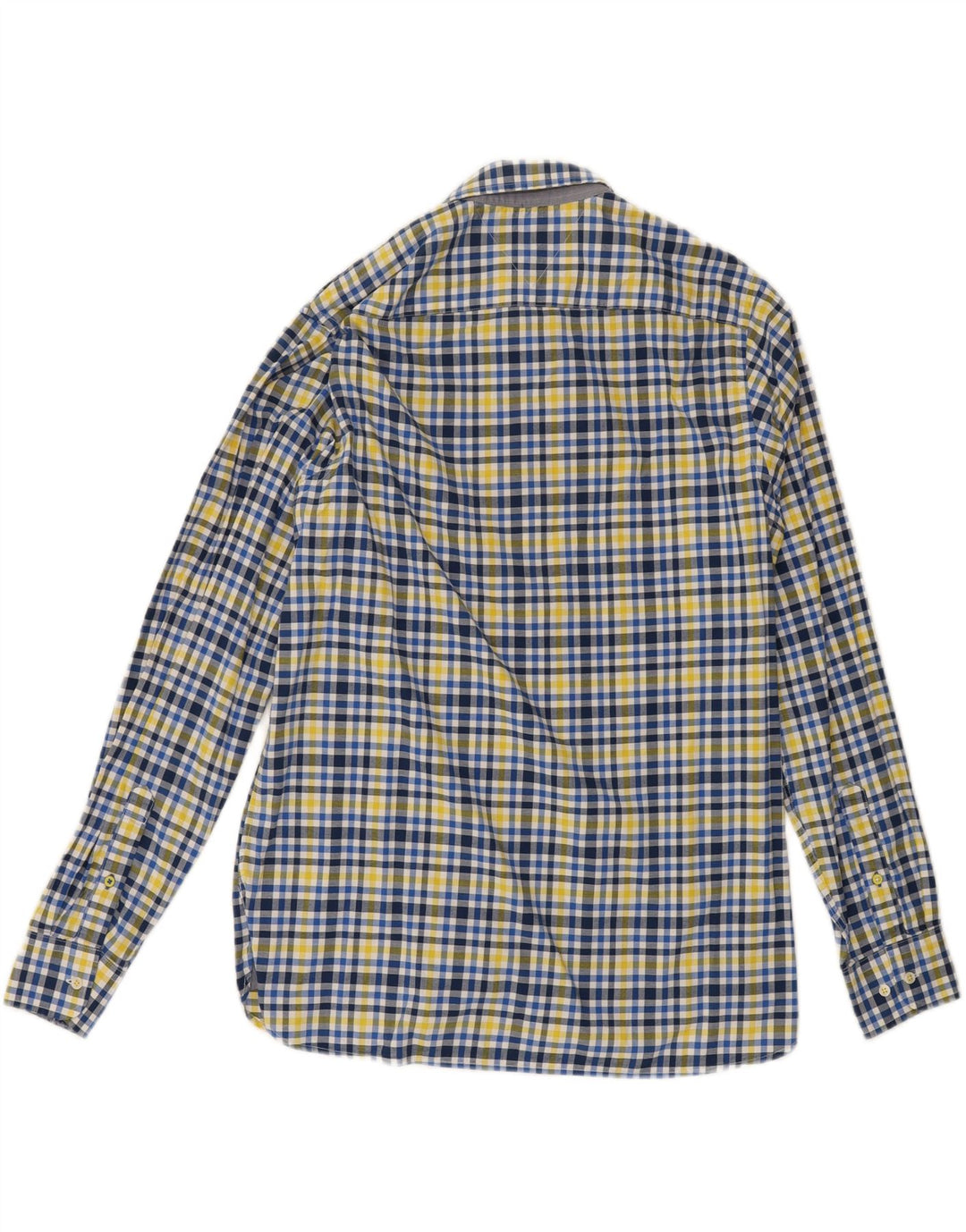 TOMMY HILFIGER Mens Custom Fit Shirt Medium Blue Check Vintage Tommy Hilfiger and Second-Hand Tommy Hilfiger from Messina Hembry 