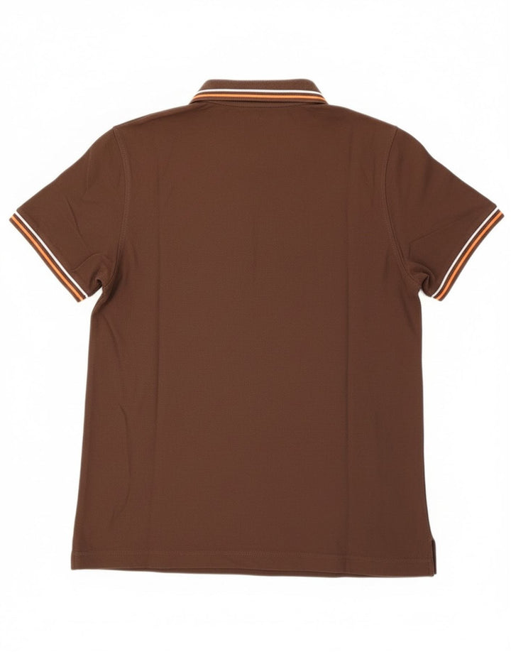 Tricou polo pentru bărbați Lotto Maro Mediu