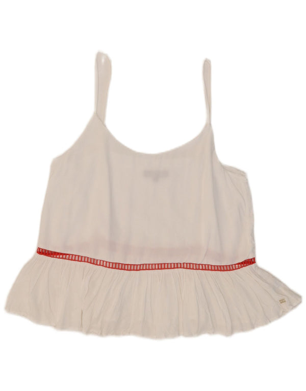 Top camis pentru femei Tommy Hilfiger US 8 Medium White Striped