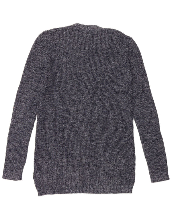 Pulover cardigan pentru femei Fat Face UK 12 Medium bleumarin Bumbac