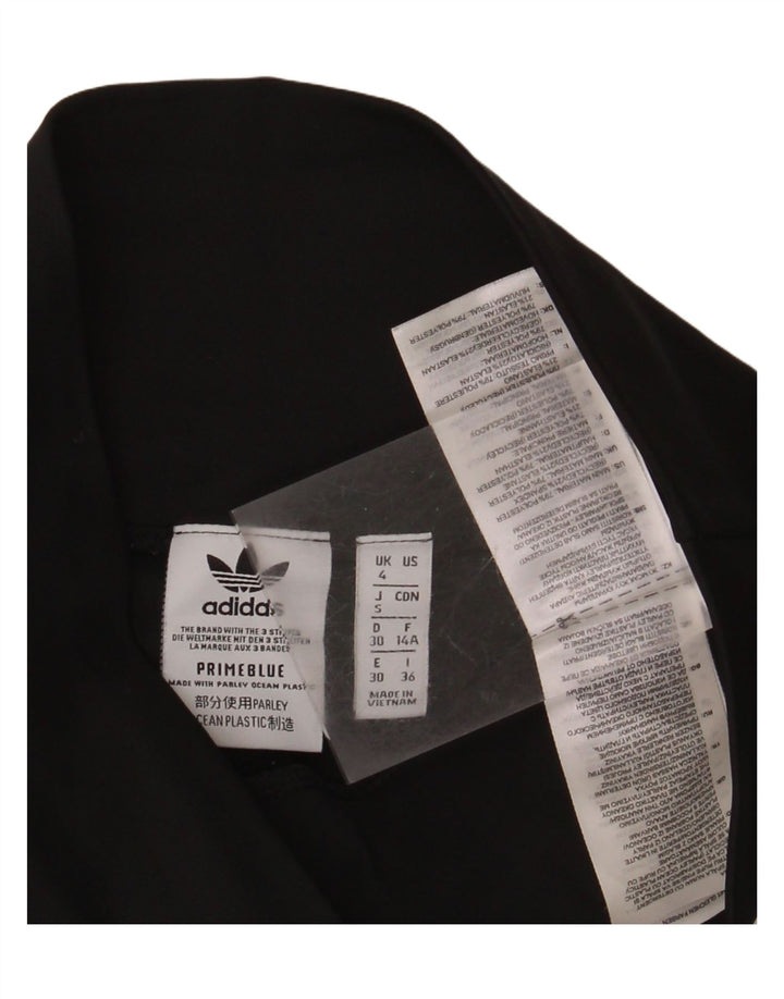 ADIDAS Womens Sport Shorts UK 4 XS Black Polyester