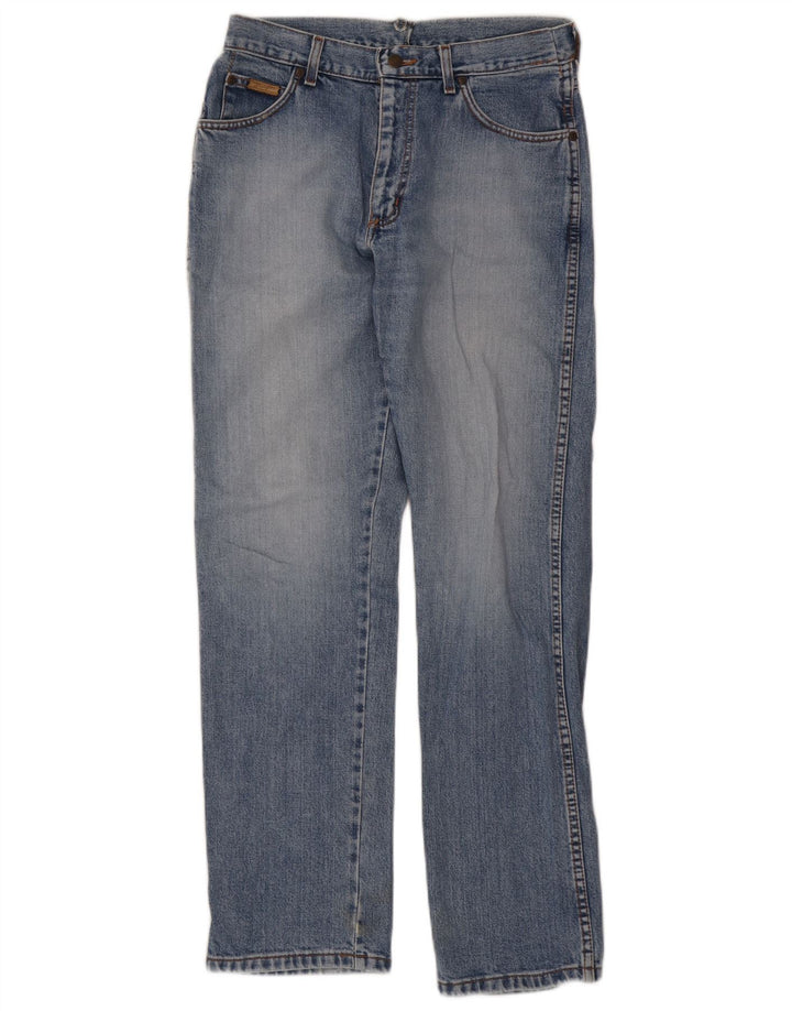 Blugi drepti pentru bărbați Wrangler W30 L32 albastru