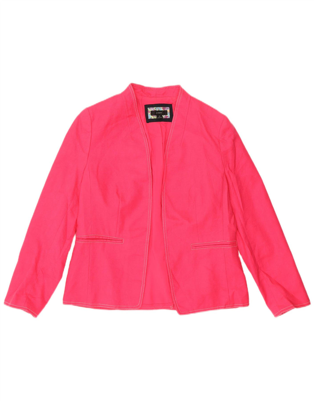Jachetă Blazer deschisă pentru femei J. Crew US 8 Medium Pink In