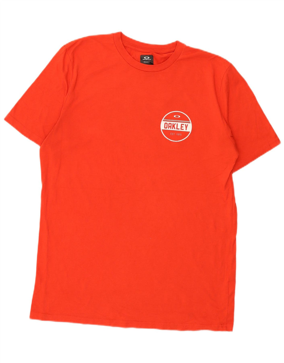 Tricou grafic Oakley pentru bărbați, cu croială normală, Top mare, roșu