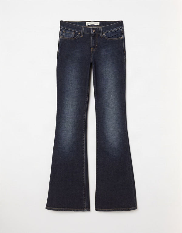 Gap Blugi lungi Bootcut pentru femei W26 L32 Bumbac bleumarin
