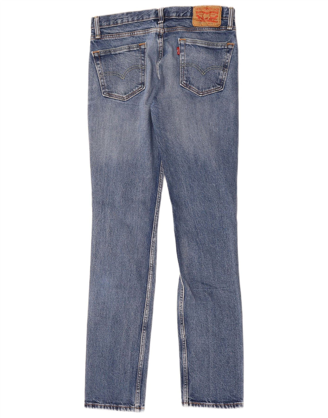 Blugi Levi's 511 Distressed Slim W29 L32 Bumbac albastru