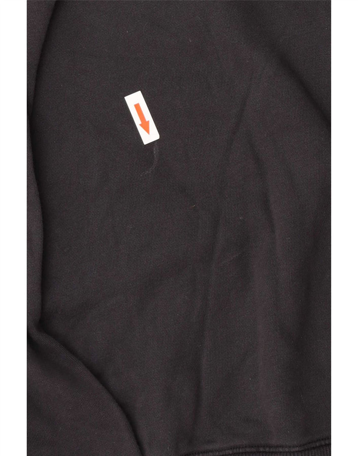 Hanorac pentru bărbați Tommy Hilfiger Pulover mediu din bumbac negru
