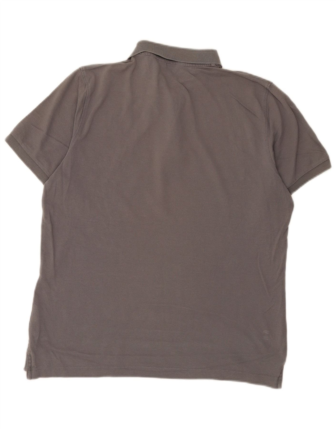 Cămașă polo Calvin Klein pentru bărbați, bumbac gri mediu