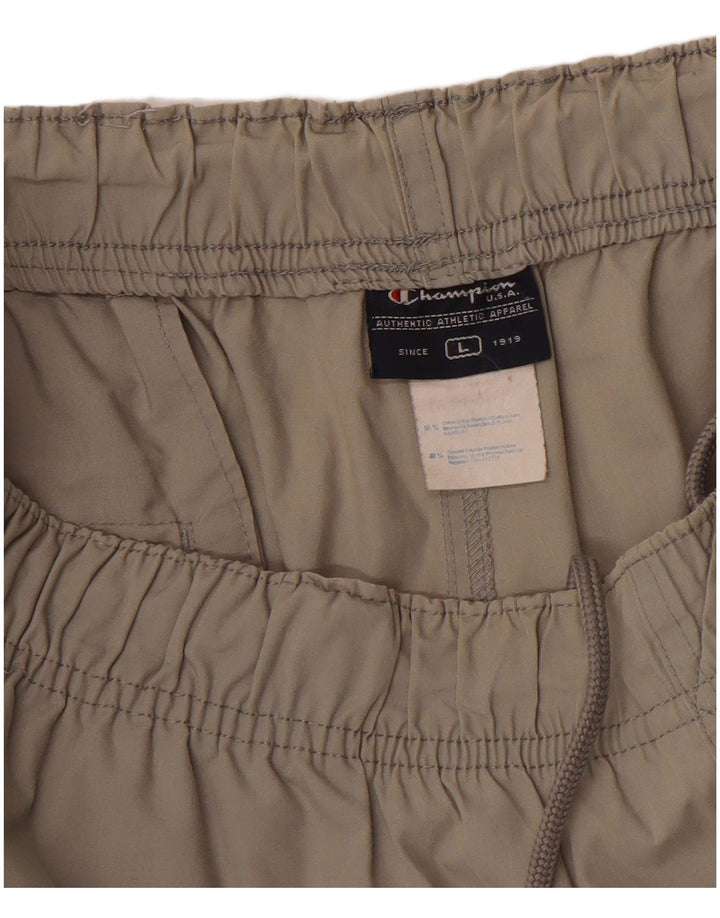Pantaloni de trening Capri pentru bărbați Champion, mari, bej, bumbac