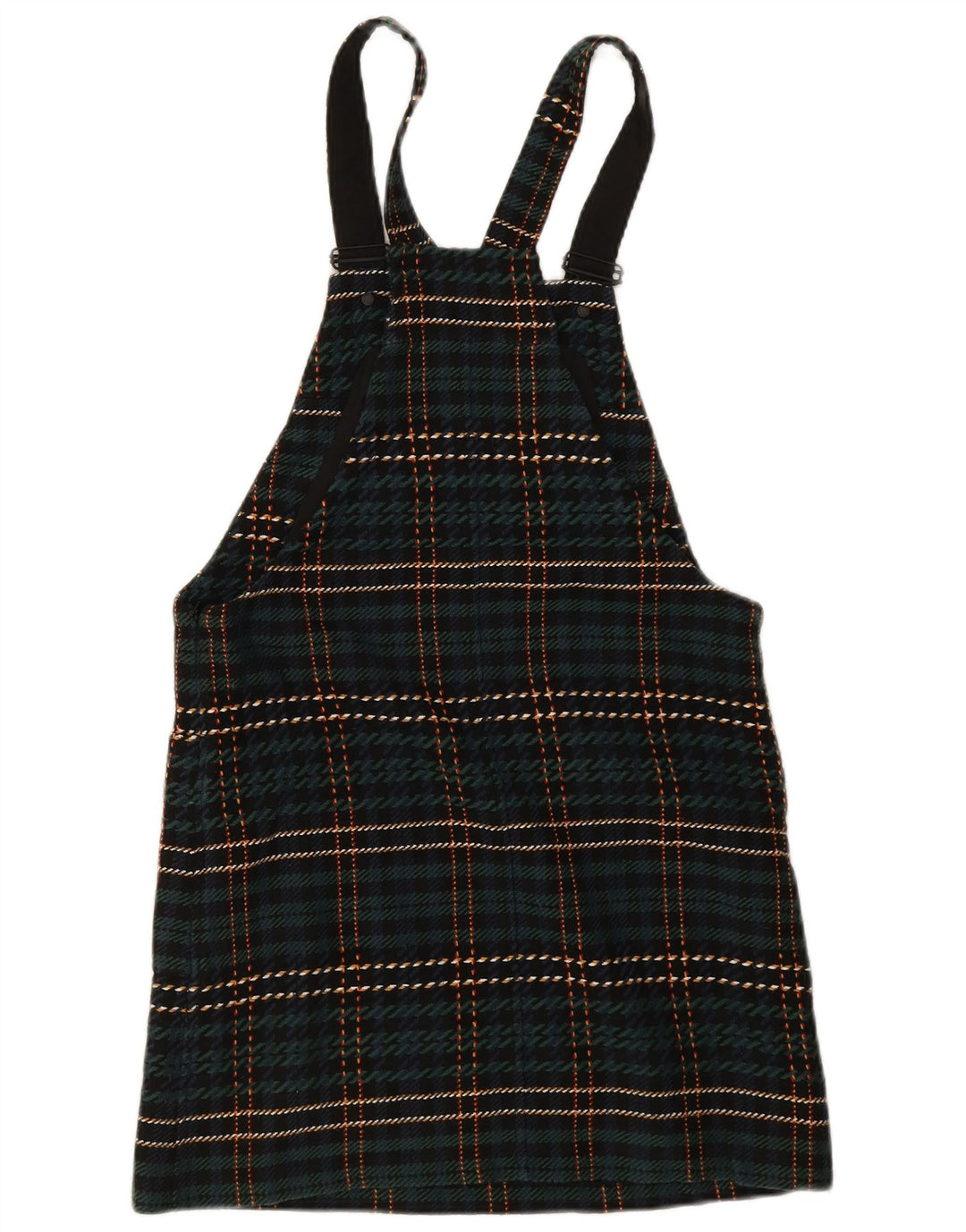 Rochie salopetă Jack Wills pentru femei UK 8, verde, carouri, poliester