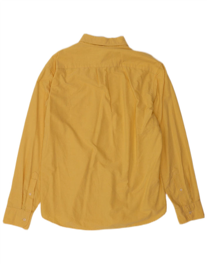 Cămașă pentru bărbați J. Crew Mărimea 16 1/2 mare din bumbac galben