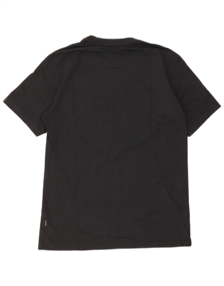 Tricou grafic Converse Chuck Taylor pentru bărbați Top mic, negru, bumbac