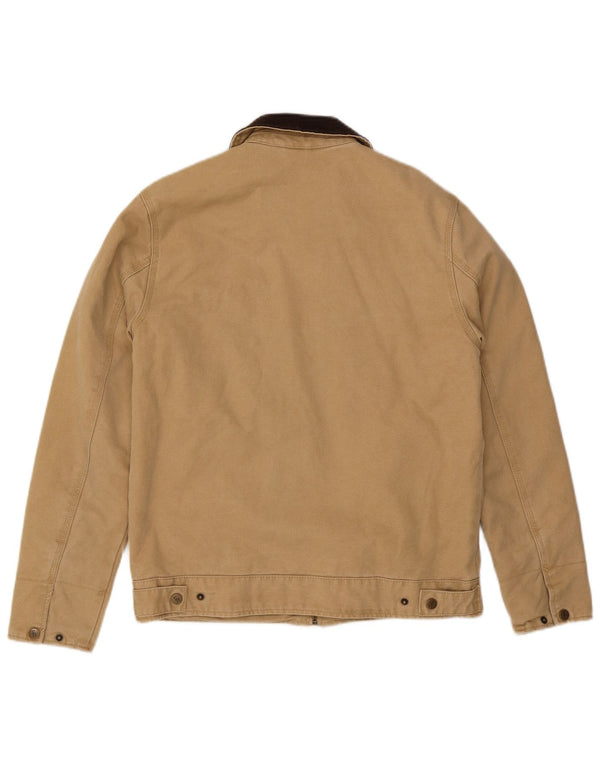 The Stronghold Mens Loose Fit Bomber Jacket UK 34 XS poliester bej