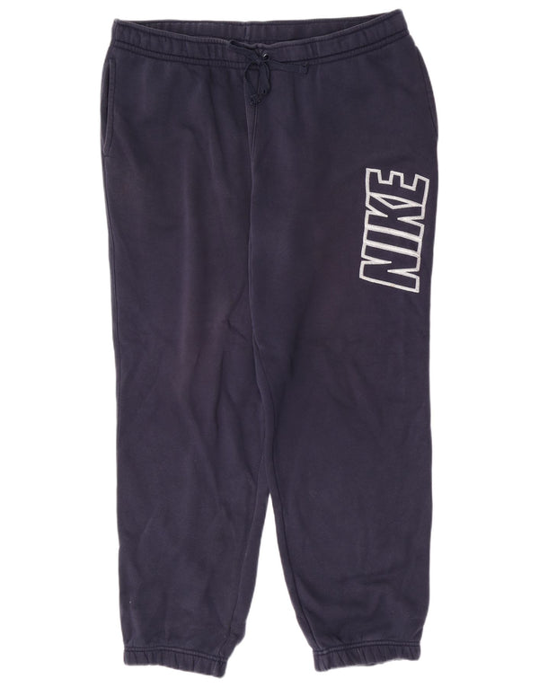 Pantaloni de trening pentru bărbați Nike Pantaloni de jogging XL W38 L31 Bumbac bleumarin