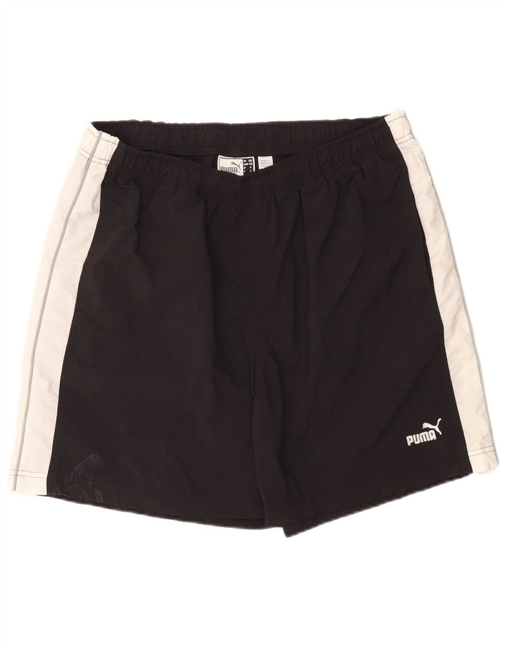 Pantaloni scurti sport PUMA pentru bărbați, 2XL, negru, nailon color bloc