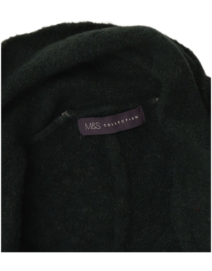 Pulover cardigan deschis pentru femei Marks & Spencer UK 12 verde mediu