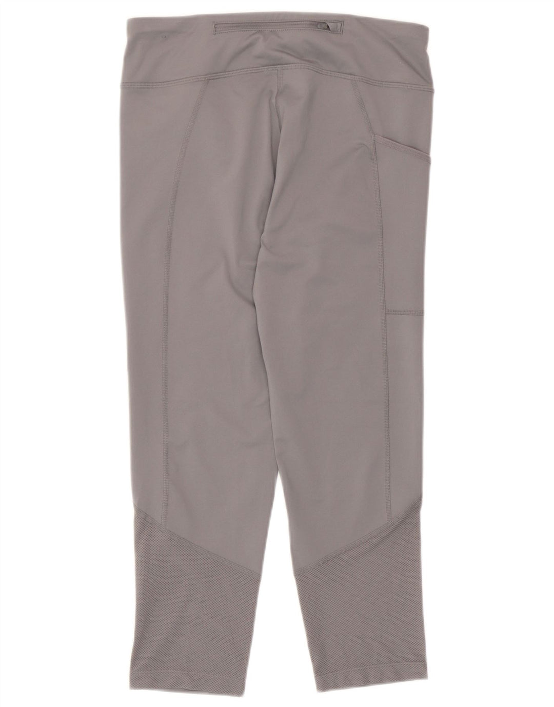 Leggings capri Nike Dri Fit pentru femei UK 10 Small Gri Poliester