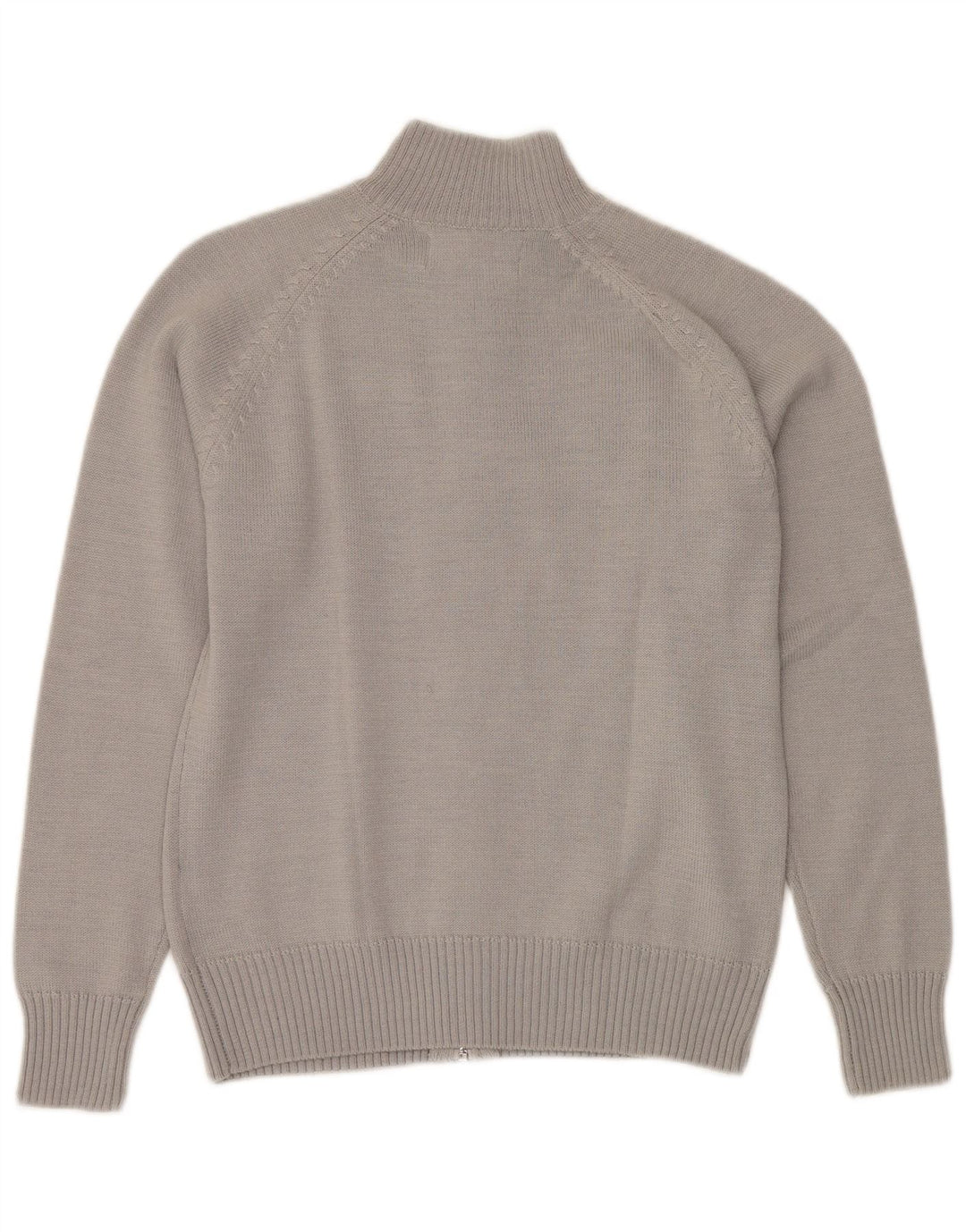 Pulover cardigan KAPPA pentru femei UK 14 Gri mediu Acrilic color bloc