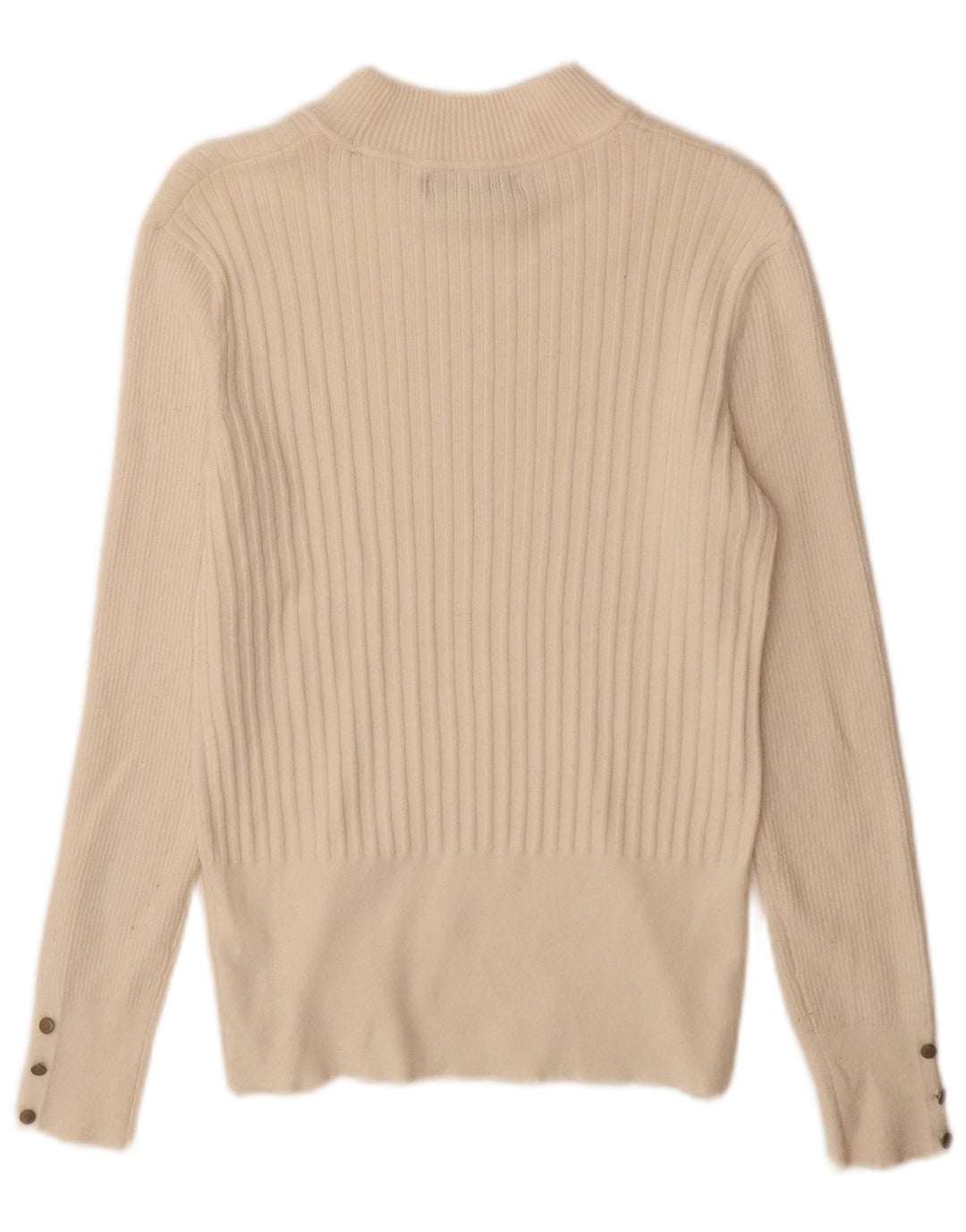 Pulover cu gât țestoasă pentru femei Marks & Spencer UK 12 Medium Off White