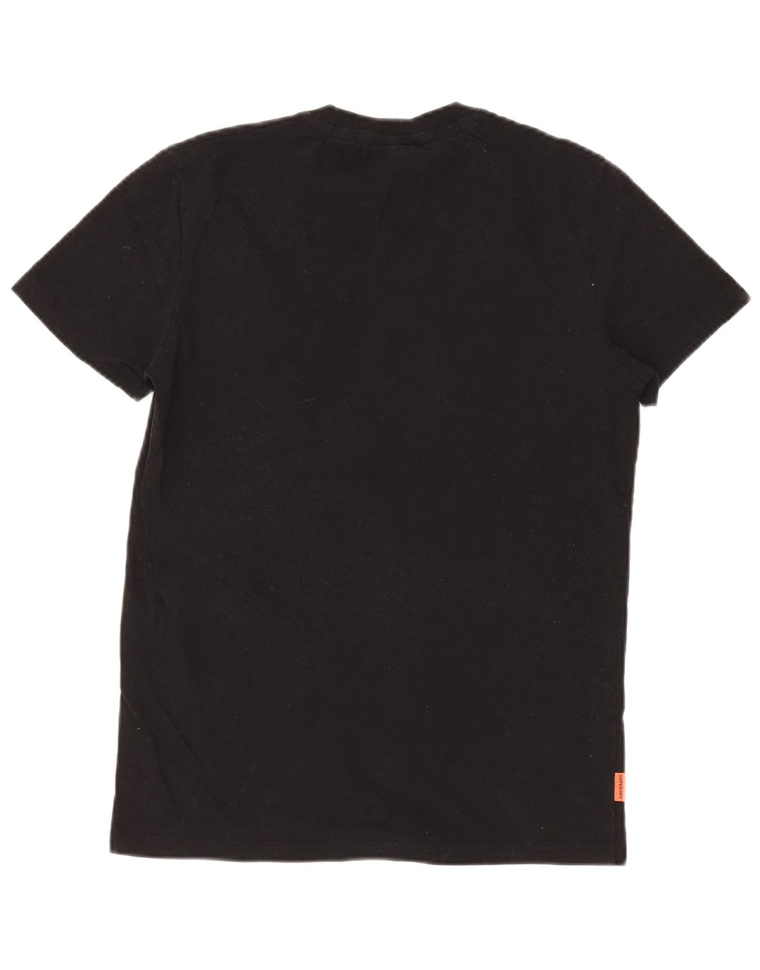Superdry Tricou pentru bărbați Top mediu negru bumbac