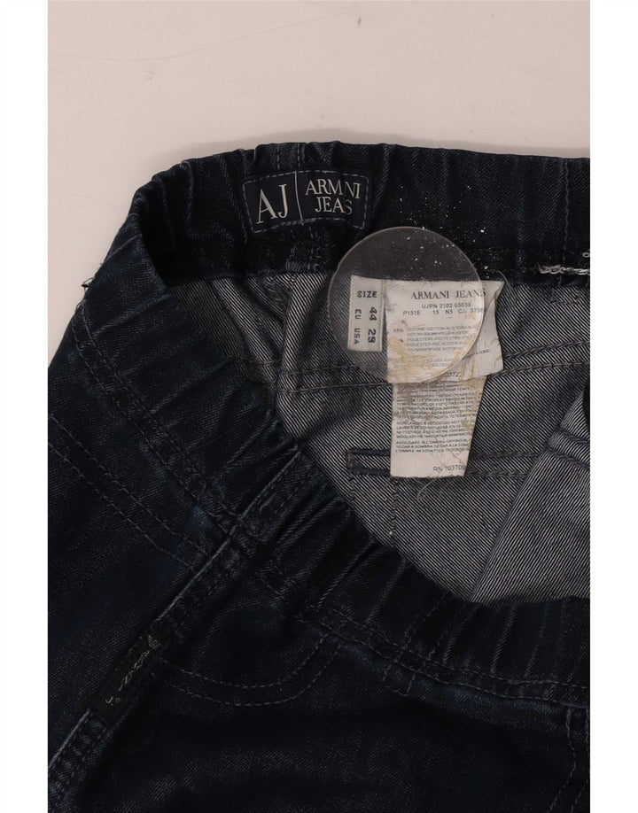 Blugi slim pentru femei Armani L29 L27 Bumbac bleumarin