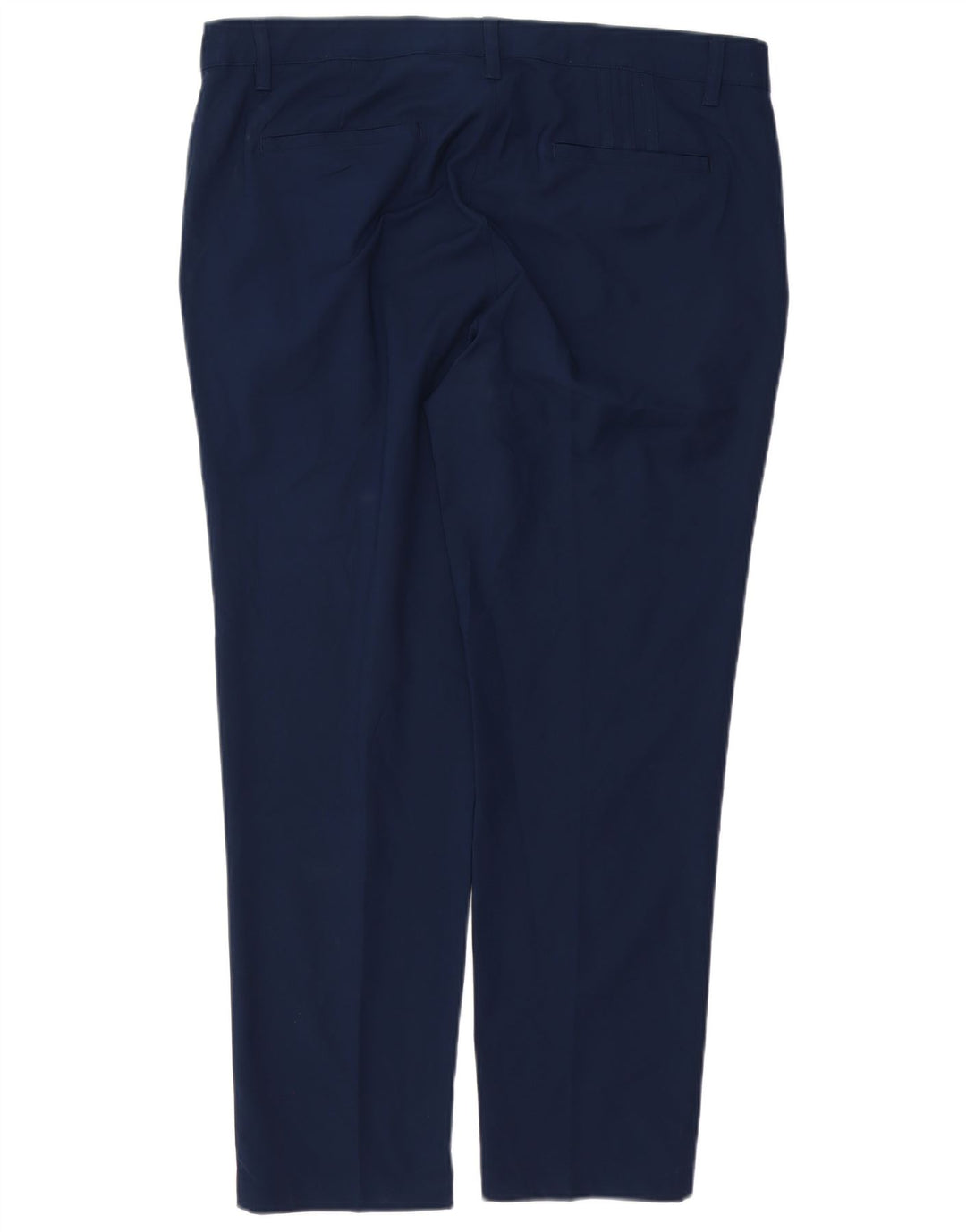 Pantaloni chino drepți ADIDAS pentru bărbați W36 L30 poliester bleumarin