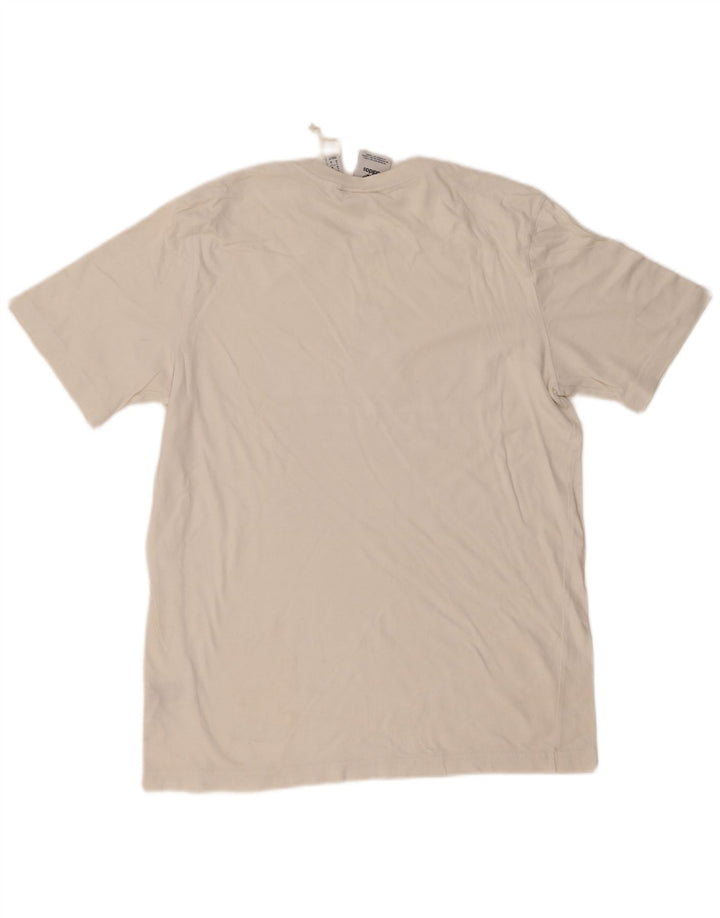 Tricou grafic pentru bărbați Adidas Top Medium White Bumbac