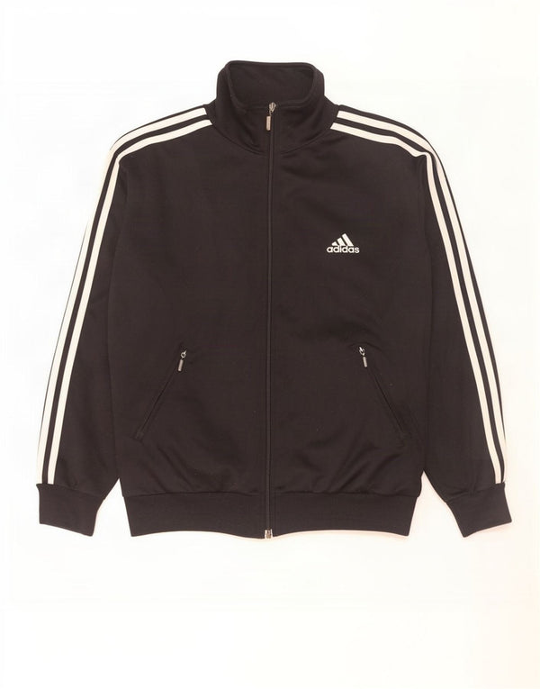 Jachetă de top pentru trening Adidas Loose Fit pentru bărbați UK 36/38 Small Black