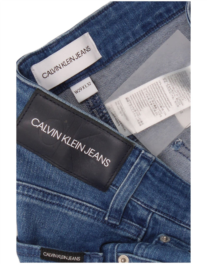 Blugi slim pentru bărbați Calvin Klein W29 L27 Bumbac albastru