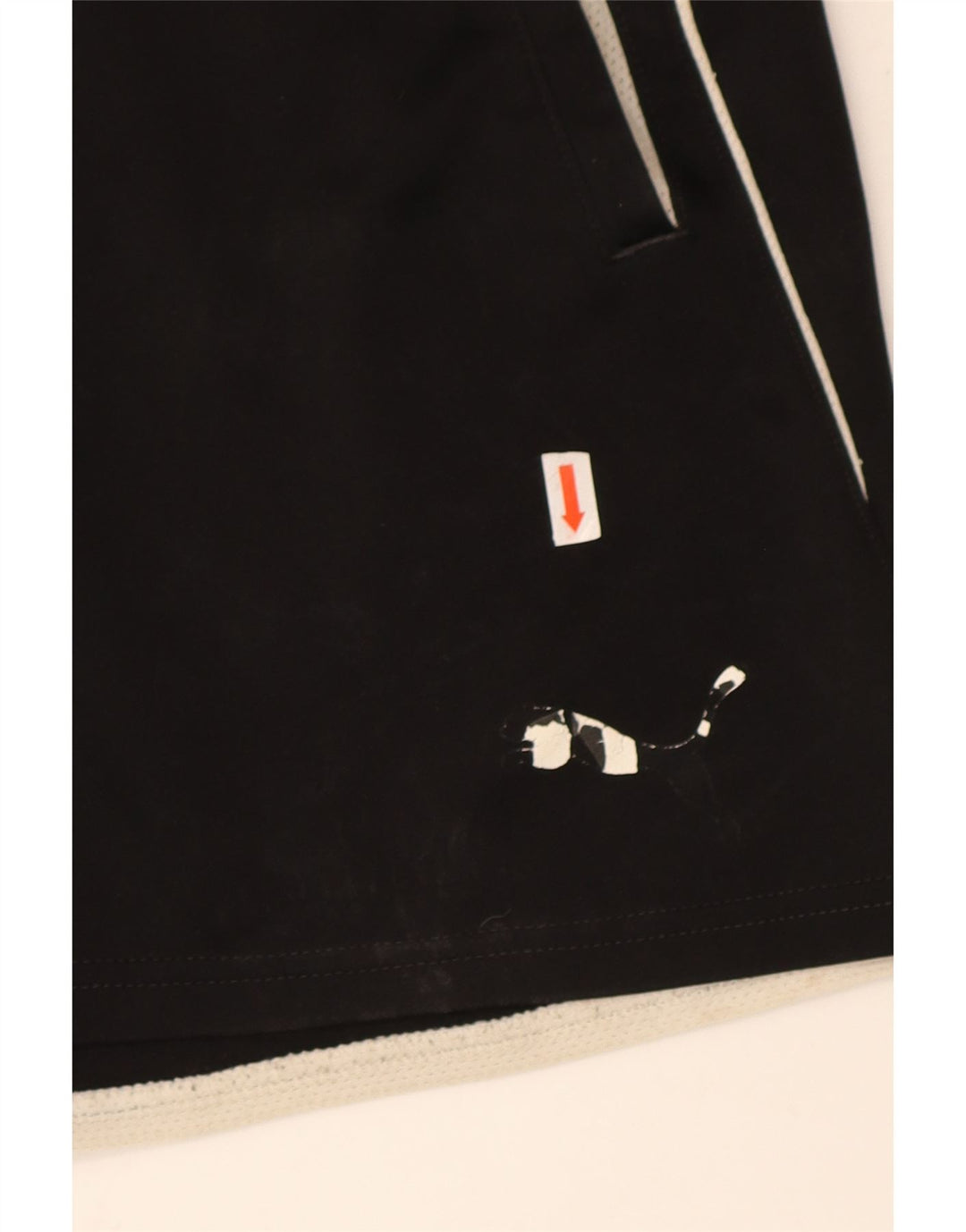 Pantaloni scurți sport Puma băieți 13-14 ani XL poliester negru